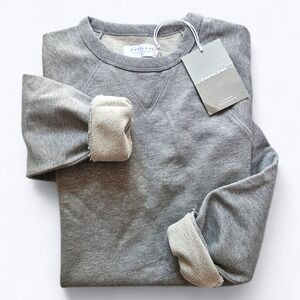Everlane The Classic French Terry Crewneck Sweatshirt Heather Gray XXS‎